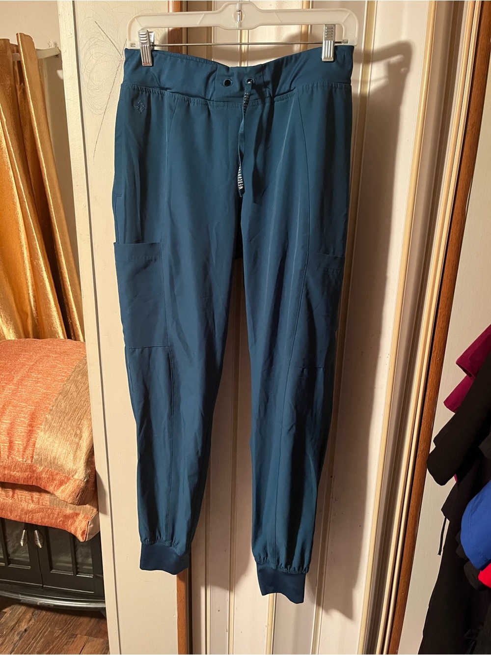 Med Couture Teal Jogger Sweatpants
